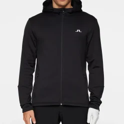 Aerial Full Zip Hood Svart