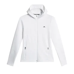 Aerialle Zip Hood Vit