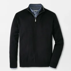 Autumn Crest Quarter-Zip Svart