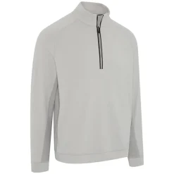 Brushed Rib 1/4 Zip Pullover