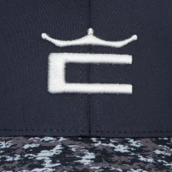 Camo Crown C Snapback Cap Blå