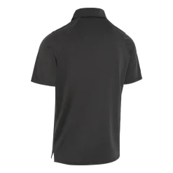 Chev Twill Jacquard Polo Svart