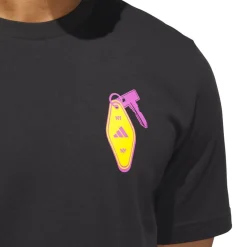 Chip In Nyc Graphic T-Shirt Svart