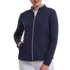 Full-Zip Midlayer Blå