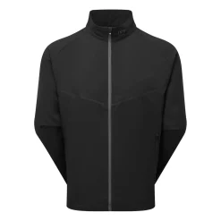 Full-Zip Zephyr Windshirt Svart