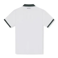 Golf Tech Polo Vit Grön