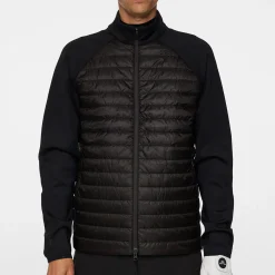 Hayden Quilt Hybrid Jacket Svart