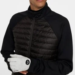 Hayden Quilt Hybrid Jacket Svart