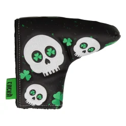 Headcover Putter Blade Svart Grön