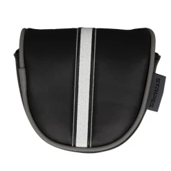 Headcover Putter Mallet Svart Vit