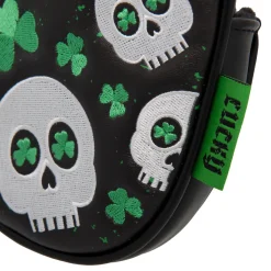 Headcover Putter Mallet Svart Grön