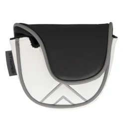 Headcover Putter Mallet Vit Svart