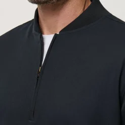Highway M 1/4 Zip Svart