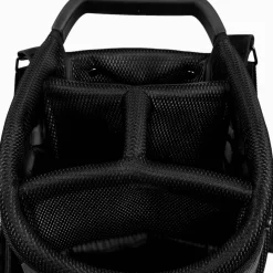 Jacquard Woven Fairway Camo Carry Stand Svart