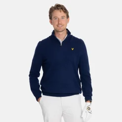 Lambswool Blend Quarter Zip