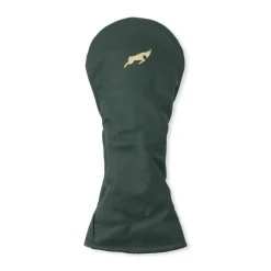 Leather Headcover Fairway Grön