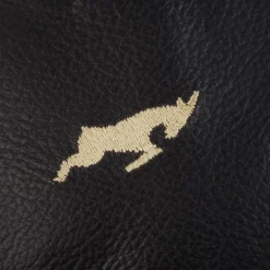 Leather Headcover Putter Mallet Svart