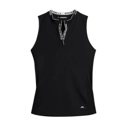 Leya Sleeveless Top Svart
