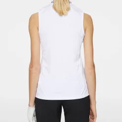 Leya Sleeveless Top Vit