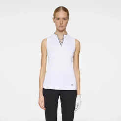 Leya Sleeveless Top Vit