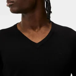 Lymann Merino V-Neck Sweater Svart