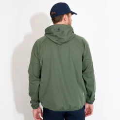 M Bounce Waterproof Hoodie Grön