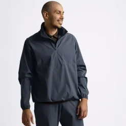 M Essex Windbreaker 1/4 Zip Blå