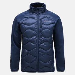 M Helium Down Hybrid Blå