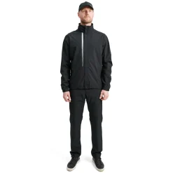 M Links Stretch Rainjacket Svart