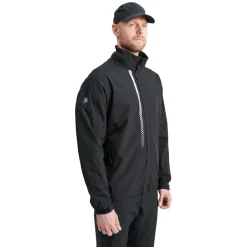 M Links Stretch Rainjacket Svart