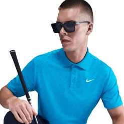 M Nk Df Tour Polo Print