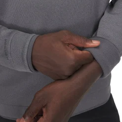 M Sweater Fleece Crew Grå