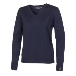 Merino V-Neck Blå