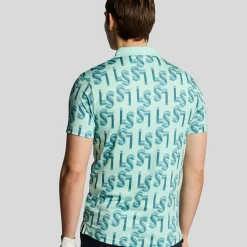 Monogram Printed Polo