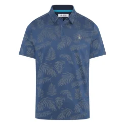 OP All Over YD Botanical Jacquard Polo