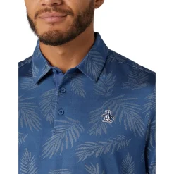 OP All Over YD Botanical Jacquard Polo