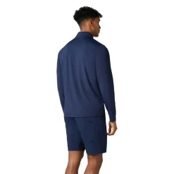 OP L/S 1/4 Zip Technica Blå