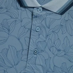 Outline Iris Tech Pique Blå