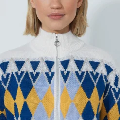 Placed Argyle Unlined Vit