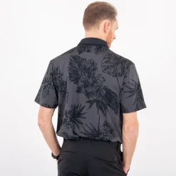 Playoff Polo 2.0 Floral Svart