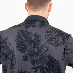 Playoff Polo 2.0 Floral Svart