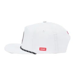 Retro Golfer Snapback Vit