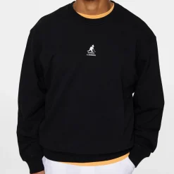 Roberto Crewneck JL x Kangol Svart