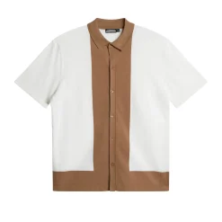 Rue Knitted Polo Shirt Vit