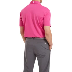 Stretch Pique Solid Rosa