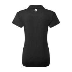 Stretch Pique Solid Svart