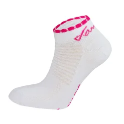 Tunn Sula Kort Vit Rosa