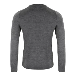 Vernon V-Neck Merino Grå