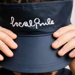 Visor Italic Logo Blå