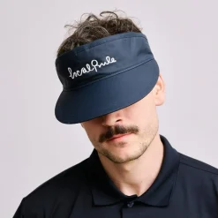 Visor Italic Logo Blå